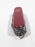 Vintage Victorinox Switzerland Swiss Army Officier Suisse Red Multi Tool Folding Pocket Knife