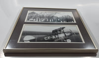 Antique 1920s The Waco Advanced Aircraft Company Canadian Forces CF-ANV Waco GXE 2011 Early Aviation Black and White Framed Photographs