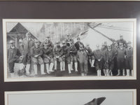 Antique 1920s The Waco Advanced Aircraft Company Canadian Forces CF-ANV Waco GXE 2011 Early Aviation Black and White Framed Photographs