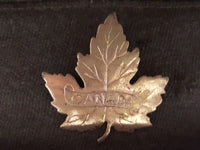 Vintage WWII Muir Canadian Military Cap Hat