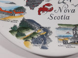 Vintage Alfred Meakin England Nova Scotia Landmarks 10" Diameter Souvenir Collector Plate