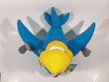 1990 Applause Jim Henson Sesame Street Big Bird in Blue Airplane 12" Stuffed Toy Hand Puppet Character with Tags