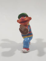 Applause Muppets Sesame Street Ernie Baseball Player Pitcher Character 2 1/2" Tall Hard Rubber Toy