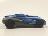 2012 Hot Wheels Eagle Massa Blue Die Cast Toy Car Vehicle Missing Spoiler