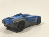 2012 Hot Wheels Eagle Massa Blue Die Cast Toy Car Vehicle Missing Spoiler