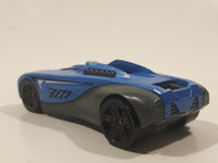 2012 Hot Wheels Eagle Massa Blue Die Cast Toy Car Vehicle Missing Spoiler