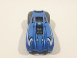 2012 Hot Wheels Eagle Massa Blue Die Cast Toy Car Vehicle Missing Spoiler