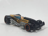 2013 Hot Wheels  HW Racing: Super Chromes Rat-ified Gold Chrome Die Cast Toy Car Vehicle