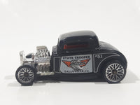 2007 Hot Wheels '32 Ford Roadster Black Die Cast Toy Hot Rod Car Vehicle LW