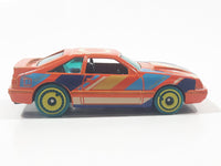 2020 Hot Wheels HW Art Cars '92 Ford Mustang Orange Die Cast Toy Car Vehicle