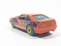 2020 Hot Wheels HW Art Cars '92 Ford Mustang Orange Die Cast Toy Car Vehicle