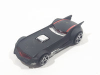 2011 Hot Wheels Track Stars The Batman Batmobile Animated Series Flat Black Die Cast Toy Character Car Vehicle