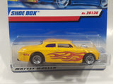 2000 Hot Wheels First Editions #26 of 36 Shoe Box Yellow Die Cast Toy Car Vehicle New in Package