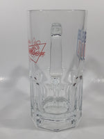 NFL Football Budweiser 8" Tall Heavy Glass Beer Mug