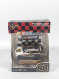 2003 Trevco Winner's Circle NASCAR Dale Jarrett #88 UPS Ford Car and Flag Shaped Christmas Ornament New in Box