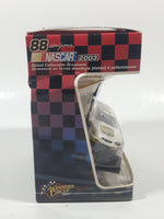 2003 Trevco Winner's Circle NASCAR Dale Jarrett #88 UPS Ford Car and Flag Shaped Christmas Ornament New in Box