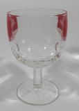 Vintage Old Milwaukee Beer 6" Tall Heavy Dimpled Glass Cup