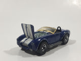 1983 Hot Wheels Hot Ones Classic Cobra Convertible Blue Die Cast Toy Car Vehicle w/ Opening Hood