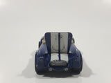 1983 Hot Wheels Hot Ones Classic Cobra Convertible Blue Die Cast Toy Car Vehicle w/ Opening Hood