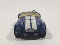 1983 Hot Wheels Hot Ones Classic Cobra Convertible Blue Die Cast Toy Car Vehicle w/ Opening Hood