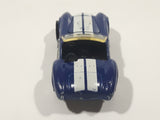 1983 Hot Wheels Hot Ones Classic Cobra Convertible Blue Die Cast Toy Car Vehicle w/ Opening Hood