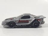 2001 Hot Wheels Pontiac IROC Firebird Silver Die Cast Toy Race Car Vehicle