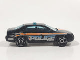 2009 Hot Wheels HW City Works Ford Fusion Police HW09 Black Die Cast Toy Car Cop Law Enforcement Vehicle