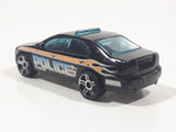 2009 Hot Wheels HW City Works Ford Fusion Police HW09 Black Die Cast Toy Car Cop Law Enforcement Vehicle