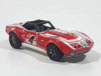 2019 Hot Wheels HW Race Day '69 Corvette Racer Red Die Cast Toy Car Vehicle