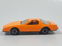 1992 Hot Wheels Pontiac Firebird T-Top Orange Plastic Body Die Cast Toy Car Vehicle