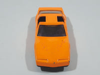 1992 Hot Wheels Pontiac Firebird T-Top Orange Plastic Body Die Cast Toy Car Vehicle