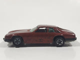 1983 Hot Wheels Jaguar XJS Maroon Burgundy Brown Die Cast Toy Car Vehicle