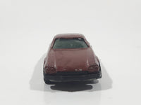 1983 Hot Wheels Jaguar XJS Maroon Burgundy Brown Die Cast Toy Car Vehicle