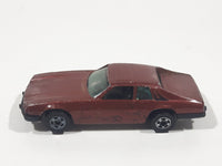 1983 Hot Wheels Jaguar XJS Maroon Burgundy Brown Die Cast Toy Car Vehicle