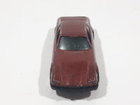 1983 Hot Wheels Jaguar XJS Maroon Burgundy Brown Die Cast Toy Car Vehicle