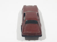 1983 Hot Wheels Jaguar XJS Maroon Burgundy Brown Die Cast Toy Car Vehicle