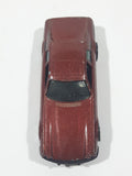 1983 Hot Wheels Jaguar XJS Maroon Burgundy Brown Die Cast Toy Car Vehicle