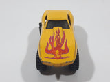 1987 Hot Wheels Monster Vette Corvette Stingray Yellow Die Cast Toy Car Vehicle