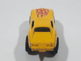 1987 Hot Wheels Monster Vette Corvette Stingray Yellow Die Cast Toy Car Vehicle