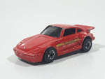 1991 Hot Wheels Porsche 930 Red Die Cast Toy Car Vehicle