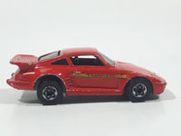 1991 Hot Wheels Porsche 930 Red Die Cast Toy Car Vehicle