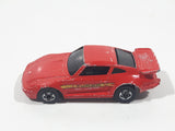 1991 Hot Wheels Porsche 930 Red Die Cast Toy Car Vehicle