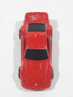 1991 Hot Wheels Porsche 930 Red Die Cast Toy Car Vehicle