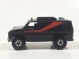 1984 Hot Wheels Baja Breaker Ford Econoline Van Black Die Cast Toy Car Vehicle