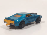 Vintage 1976 Lesney Matchbox Superfast Twin Pack AMX Javelin No. 9 Metallic Blue Die Cast Toy Car Vehicle with Opening Doors