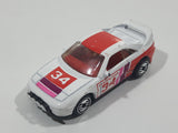 1993 Hot Wheels Racing World Toyota MR2 White Die Cast Toy Car Vehicle