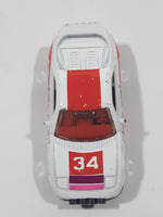 1993 Hot Wheels Racing World Toyota MR2 White Die Cast Toy Car Vehicle