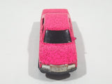 1993 Hot Wheels Mercedes 380 SEL Pink with Red Glitter Die Cast Toy Car Vehicle