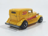 1989 Hot Wheels '32 Ford Delivery Truck Yellow Die Cast Toy Car Vehicle