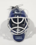 Forever Collectibles NHL Vancouver Canucks Ice Hockey Team 1 3/8" Tall Resin Goalie Mask Christmas Tree Ornament New with Tag